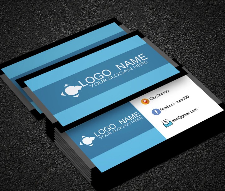 כרטיסי ביקור, הדפסה חד"צ